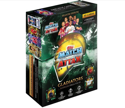 Topps UCC Match Attax 2025/26 - Mega Tin - Warriors