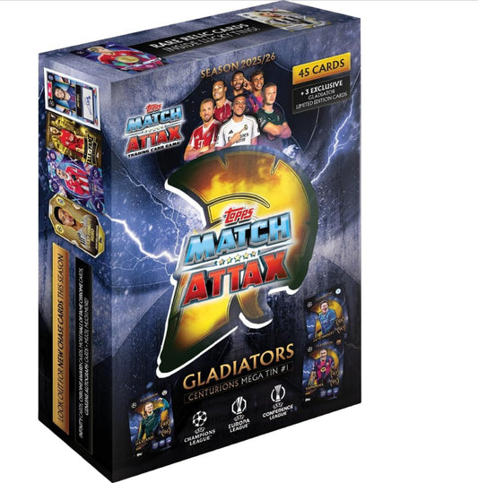 Topps UCC Match Attax 2025/26 - Mega Tin - Centurions