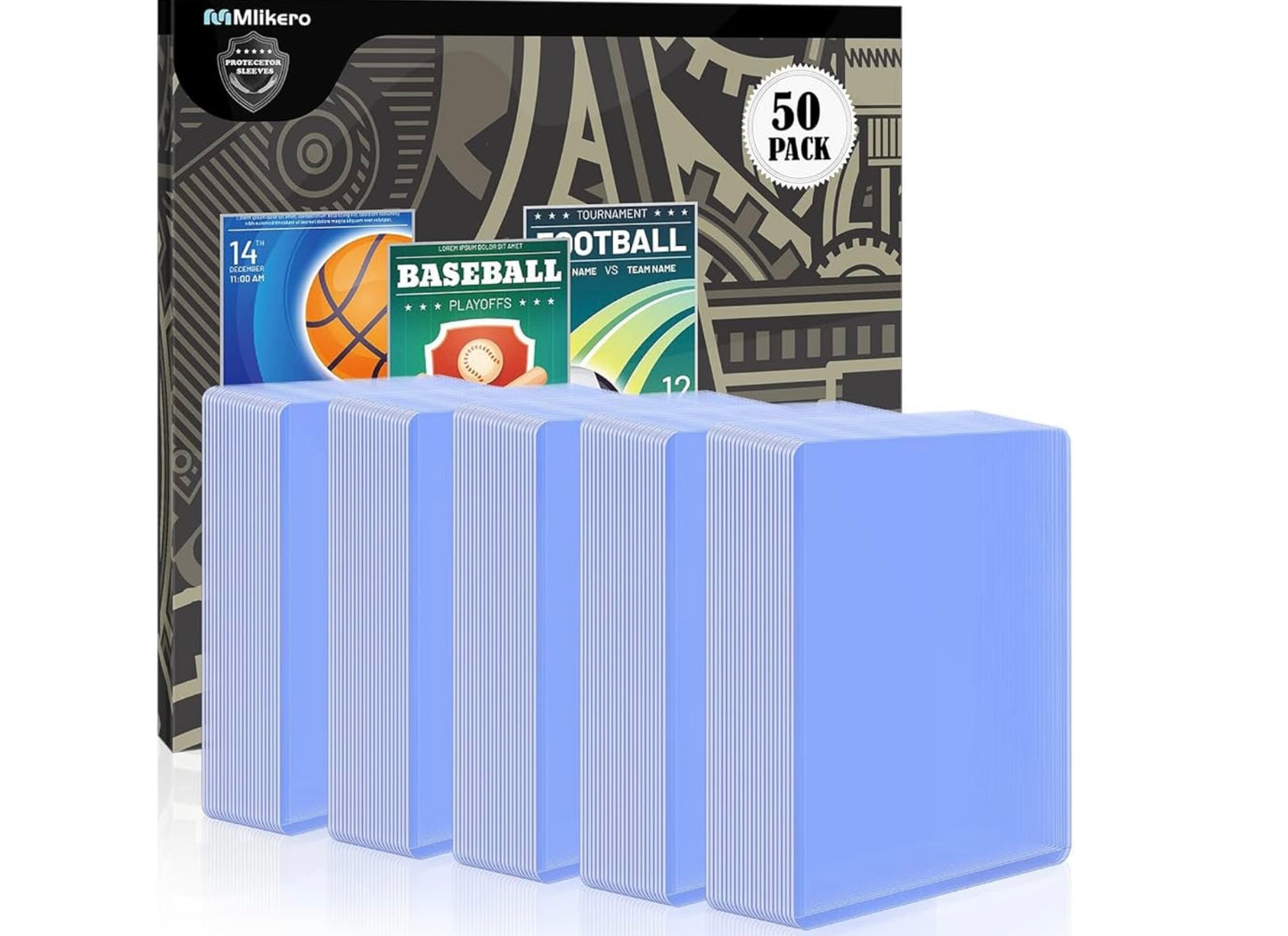 50 Hard Card Sleeves